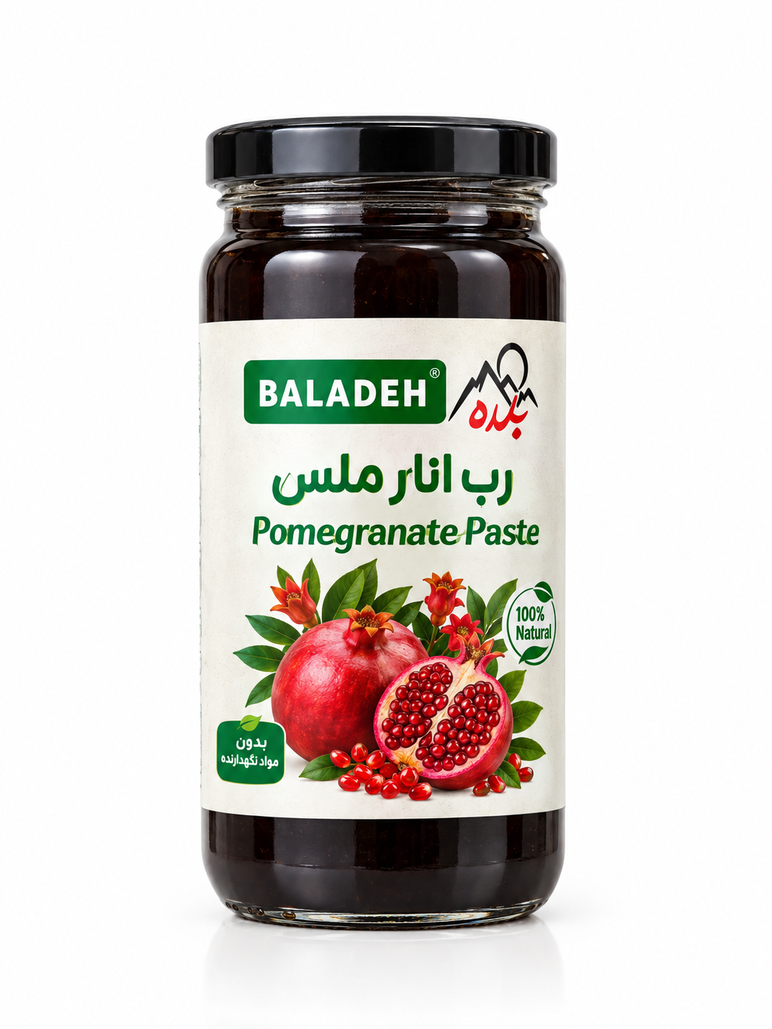 رب انار جنگلی ملس بلده ۳۰۰ گرمی خالص و طبیعی